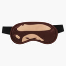 Bape Ape Head Eye Mask Brown