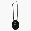 Bape Ape Head Faux for Mini Shoulder Bag Black