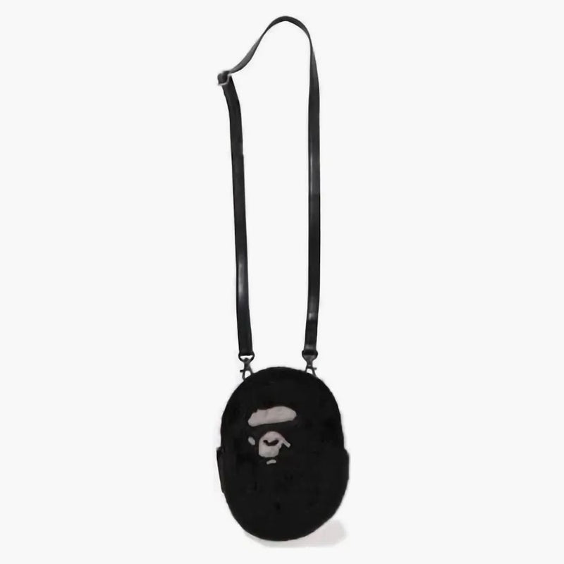 BAPE APE hlava faux pro mini ramenní taška černá