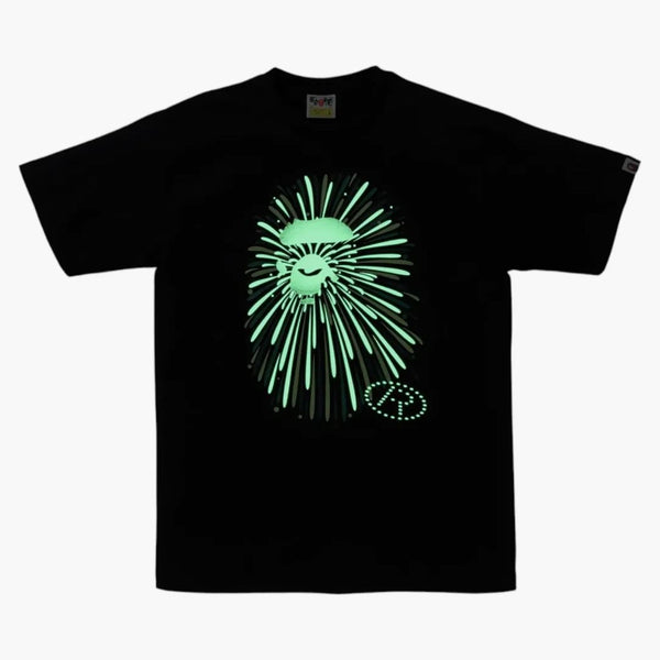 Bape Ape Head Firework I Tee Black/green