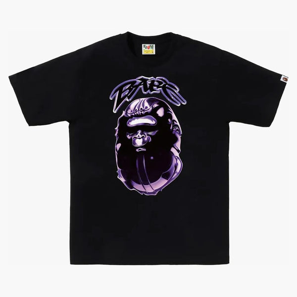 Bape Ape Head Graffiti Tea Black