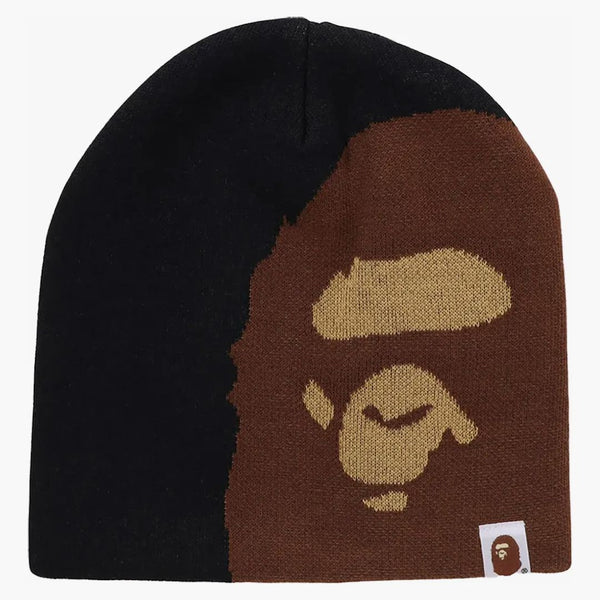 Bape Ape Head Knit Cap Black