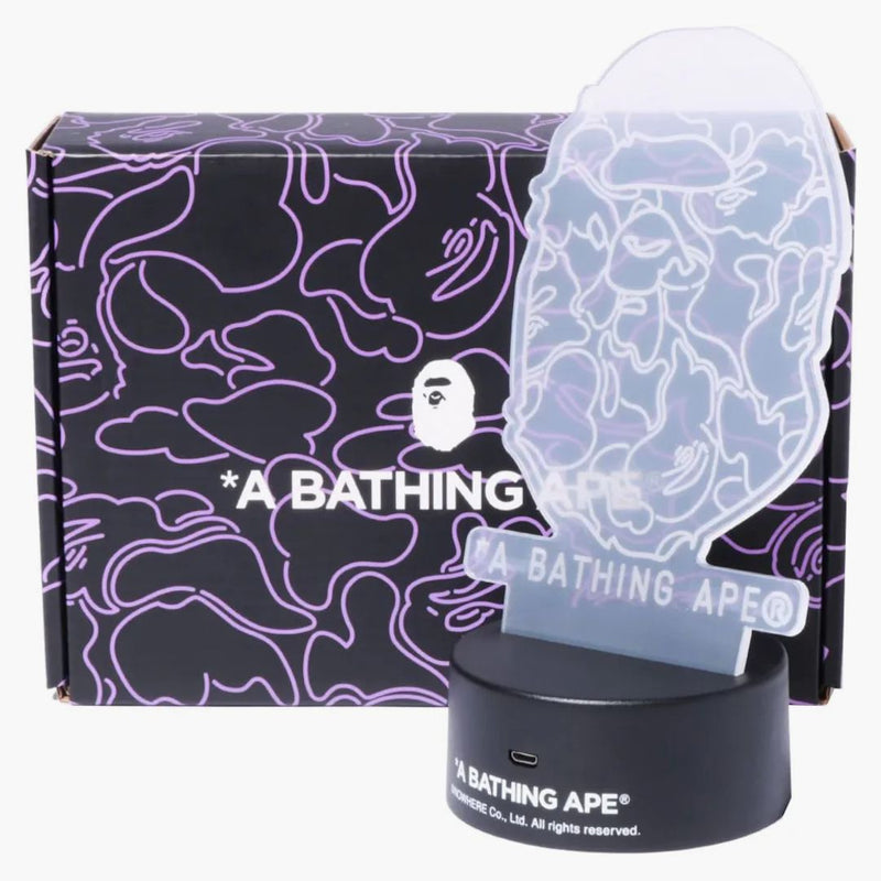 Bape Ape Head Led Stand Black