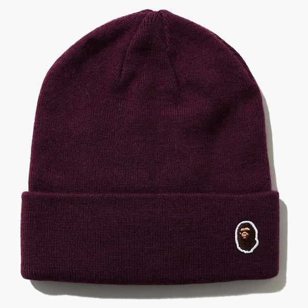 BAPE APE Head One Point Pleten Cap (FW20) fialová