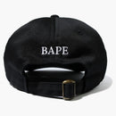 Bape Ape Head One Point Panel Cap Black