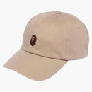 Bape Ape Head One Point Panel Cap (SS22) Beige