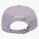 Bape Ape Head One Point Panel Cap (SS22) Gray