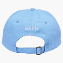 Bape Ape Head One Point Panel Cap (SS22) Sax Blue