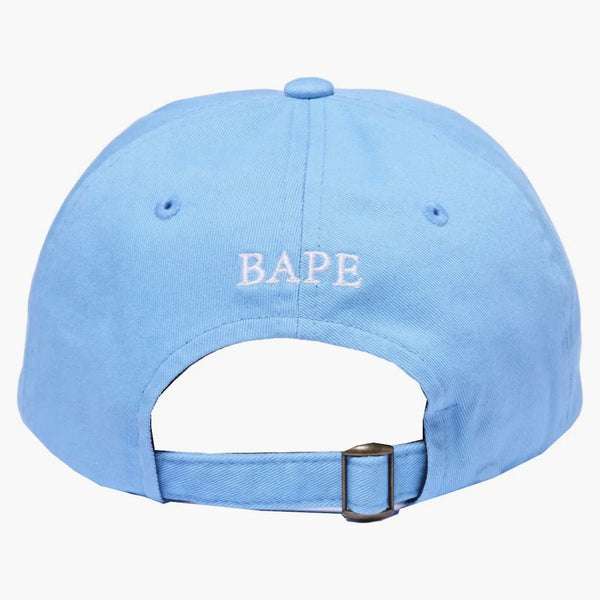Bape Ape Head One Point Panel Cap (ss22) Sax Blue