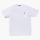 Bape Ape Head One Point Pocket Tee (fw22) White