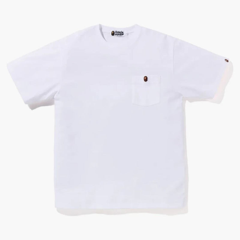 Bape Ape Head One Point Pocket Tea (FW22) White