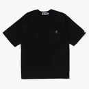 Bape Ape Head One Point Relaxed Fit Pocket Tea (SS23) Black