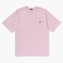 Bape Ape Head One Point Relaxed Fit Pocket Tea (SS23) Pink