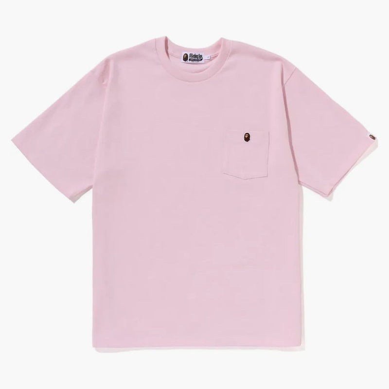 Bape Ape Head One Point Relaxed Fit Pocket Tea (SS23) Pink
