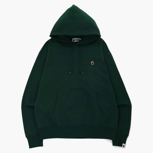 Bape Ape Head One Point Relaxed Fit Pullover Hoodie Green