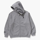 Bape Ape Head One Point Shark Zip Hoodie Gray