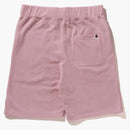 Bape Ape Head One Point Sweat Short Pink
