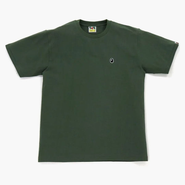 Bape Ape Head One Point Tee (fw21) Olivedrab