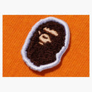 Bape Ape Head One Point Tee Orange