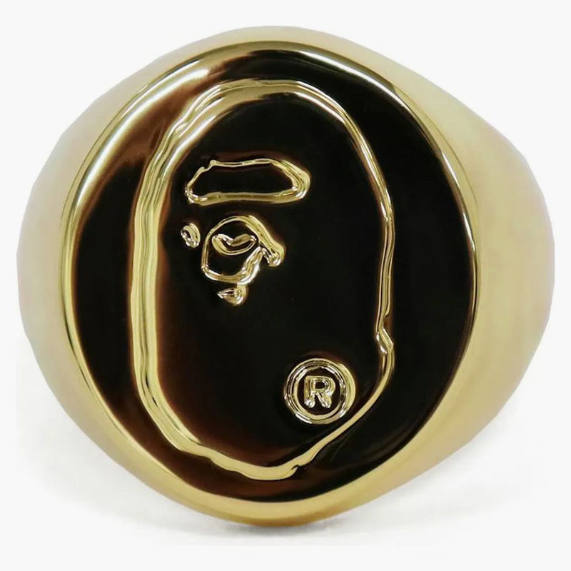 Bape Ape Head Ring (fw21) Gold