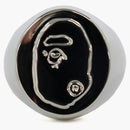 BAPE APE HEAD RING (FW21) stříbro
