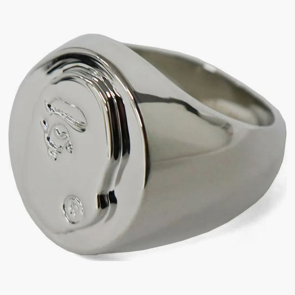 Bape Ape Head Ring (fw21) Silver