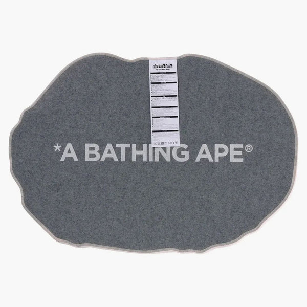 BAPE APE HEAD Small Rug Brown