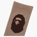 Bape Ape Head Socks (SS25) Beige