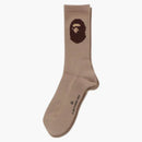 Bape Ape Head Socks (SS25) Beige