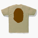 Bape Ape Head Tea (SS22) Beige