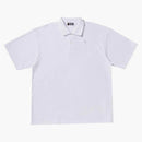 Bape Ape Head Towelling Relaxed Fit Polo White