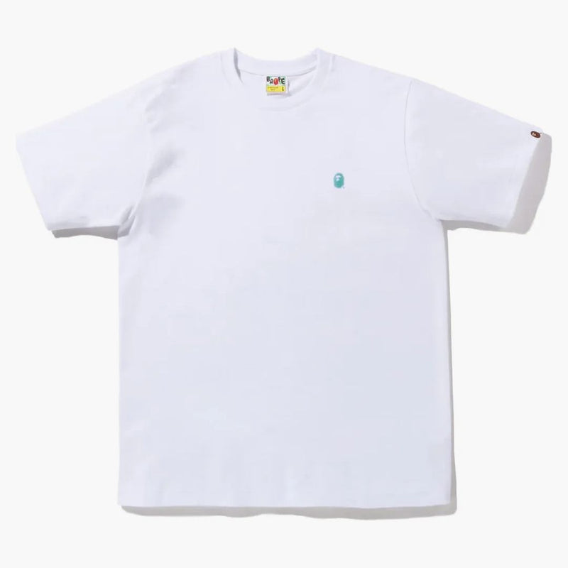 Bape Aqua Ape Head Tea White