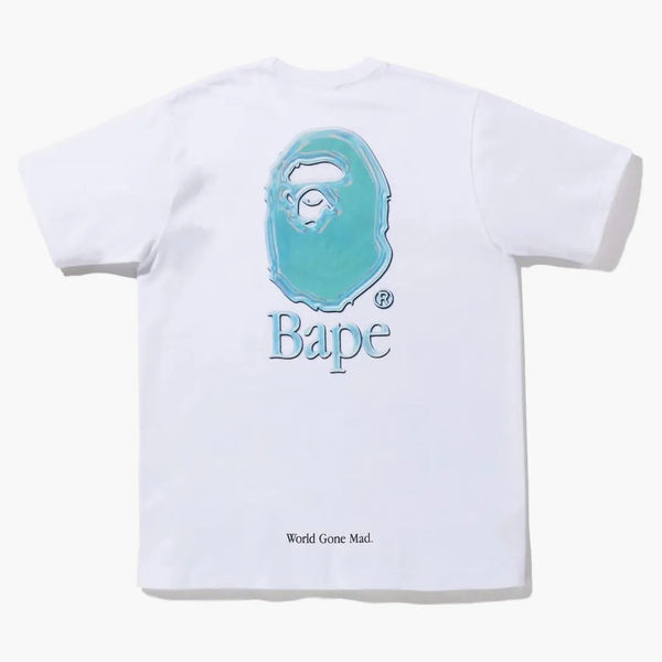 Bape Aqua Ape Head Tea White