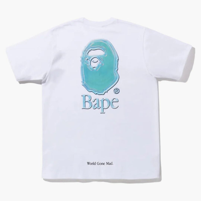 Bape Aqua Ape Head Tea White