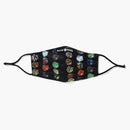 Bape Archive Camo Pattern Mask Black Multi