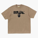 Bape Army Relaxed Fit T-shirt Beige