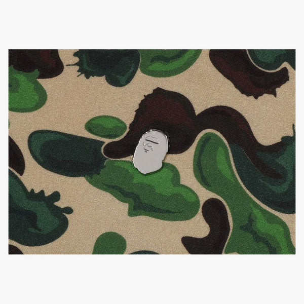 Bape Art Camo Metal One Point Crewneck Green