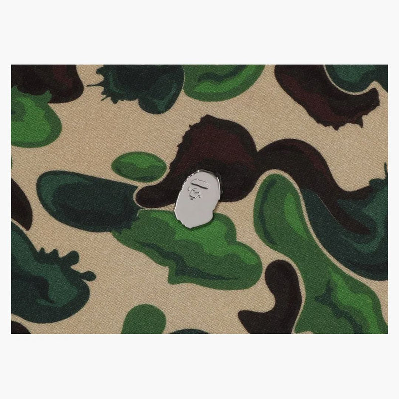 Bape Art Camo Metal One Point Crewneck Green