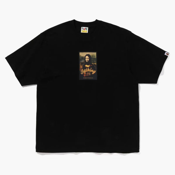 BAPE Art Print Relaxed Fit Tea Svart