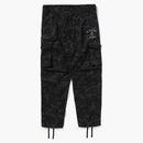Bape Asia Camo Army Pants Black