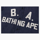 Bape B.A Loose Fit Denim Shirt Indigo
