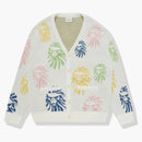 Bape Black Ape Head Cardigan White