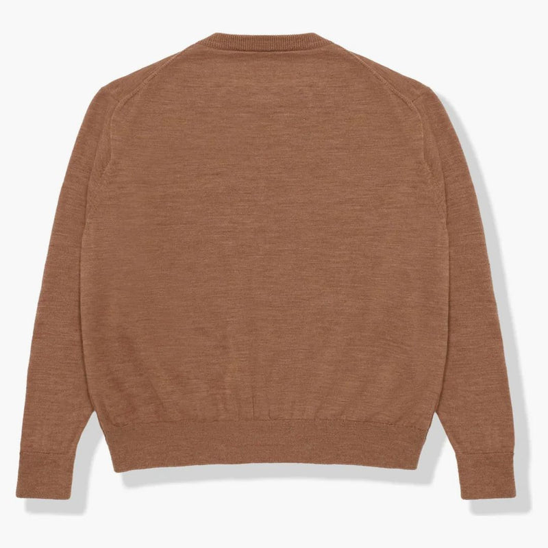 Bape Black Ape Head Sweater Knit Brown
