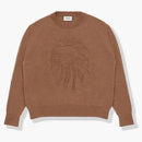 Bape Black Ape Head Sweater Knit Brown