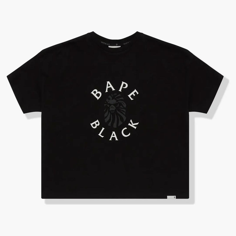 Bape Black Lobo Boxy Fit Tee Black