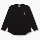 Bape Black Paisley Logo L/s Tee Black Yellow