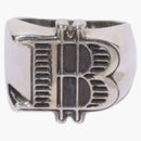 BAPE B LOGO RING SILVER