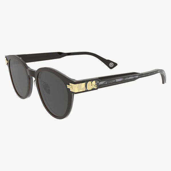 BAPE BMJ002 occhiali da sole grigio/oro