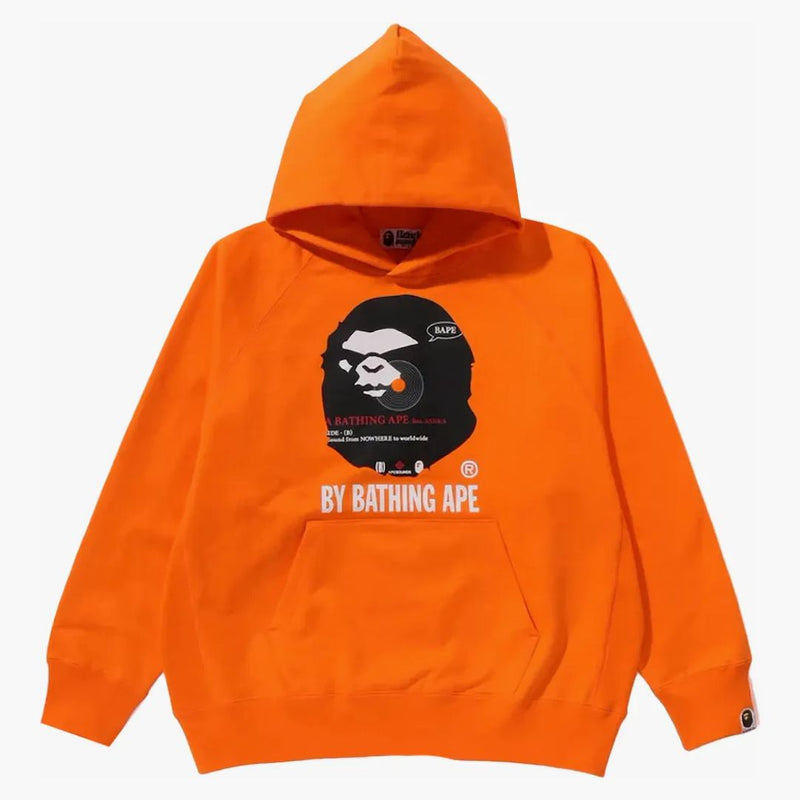 Bape (b) y bathing ape sweater hoodie orange