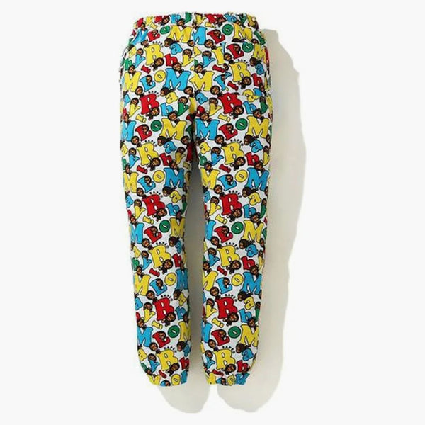 Bape Baby Milo Alphabet Sublim Pantages multi